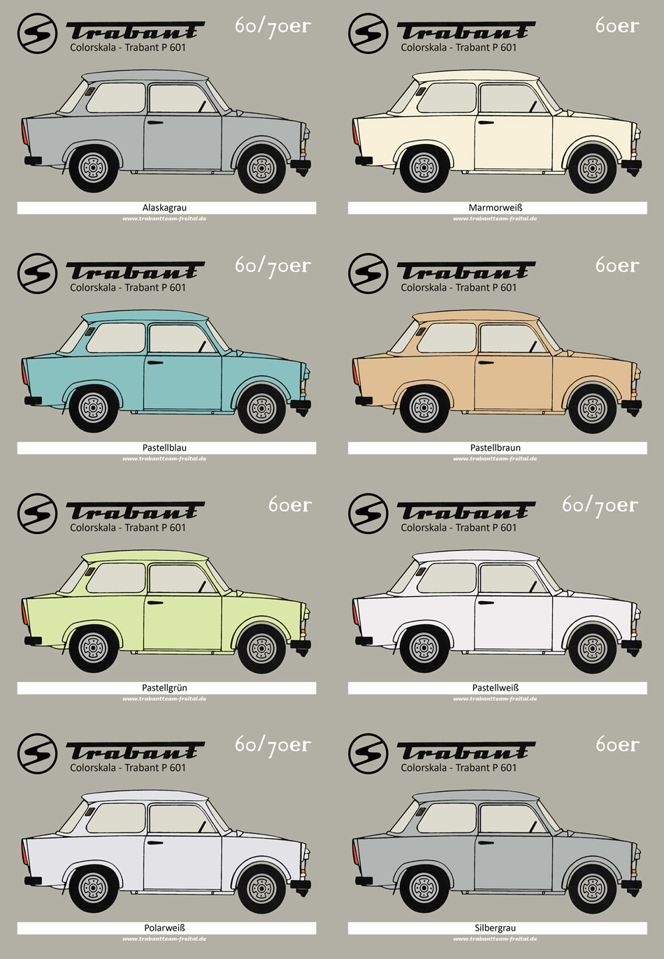 Colorskala - Trabant P 601