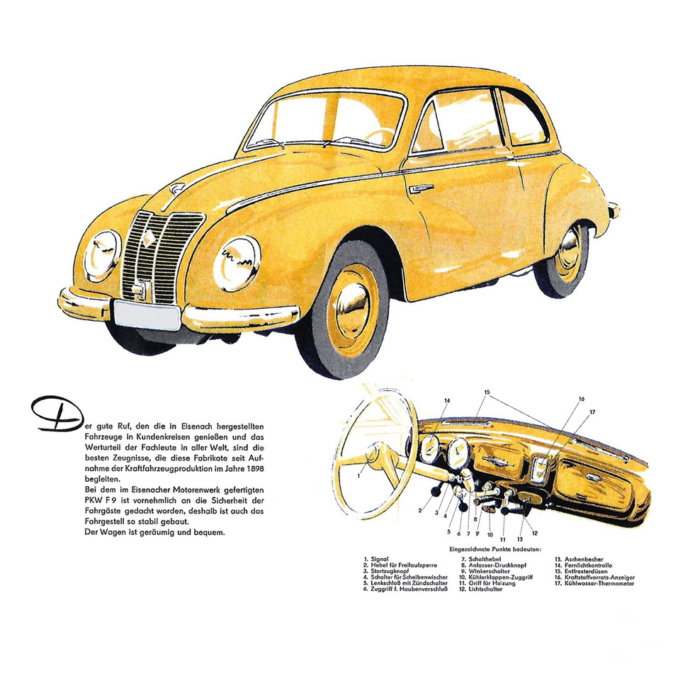 1954 - IFA F 9 - Seite 2 und 3