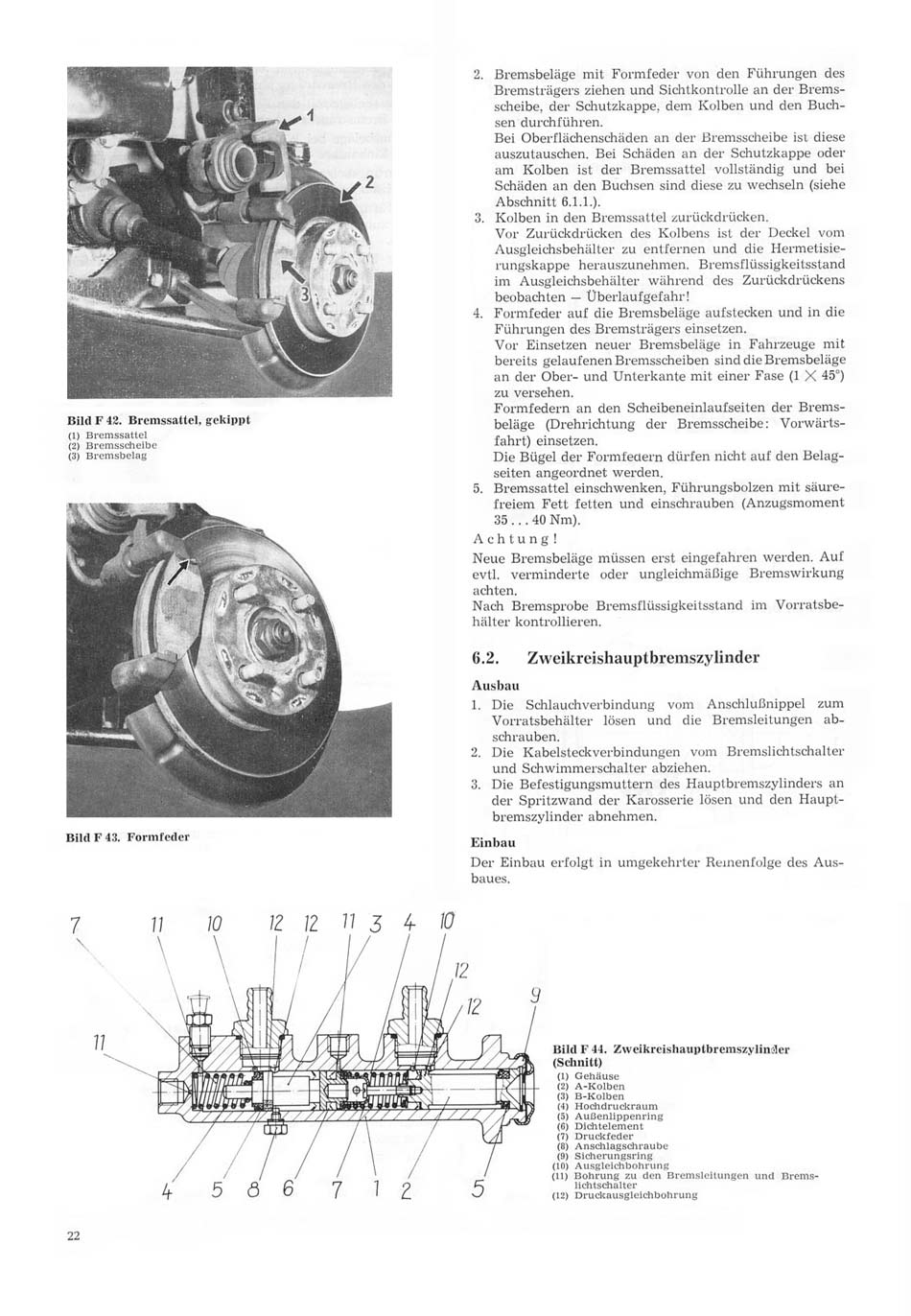 Reparaturanleitung für den Trabant 1.1 - Fahrgestell