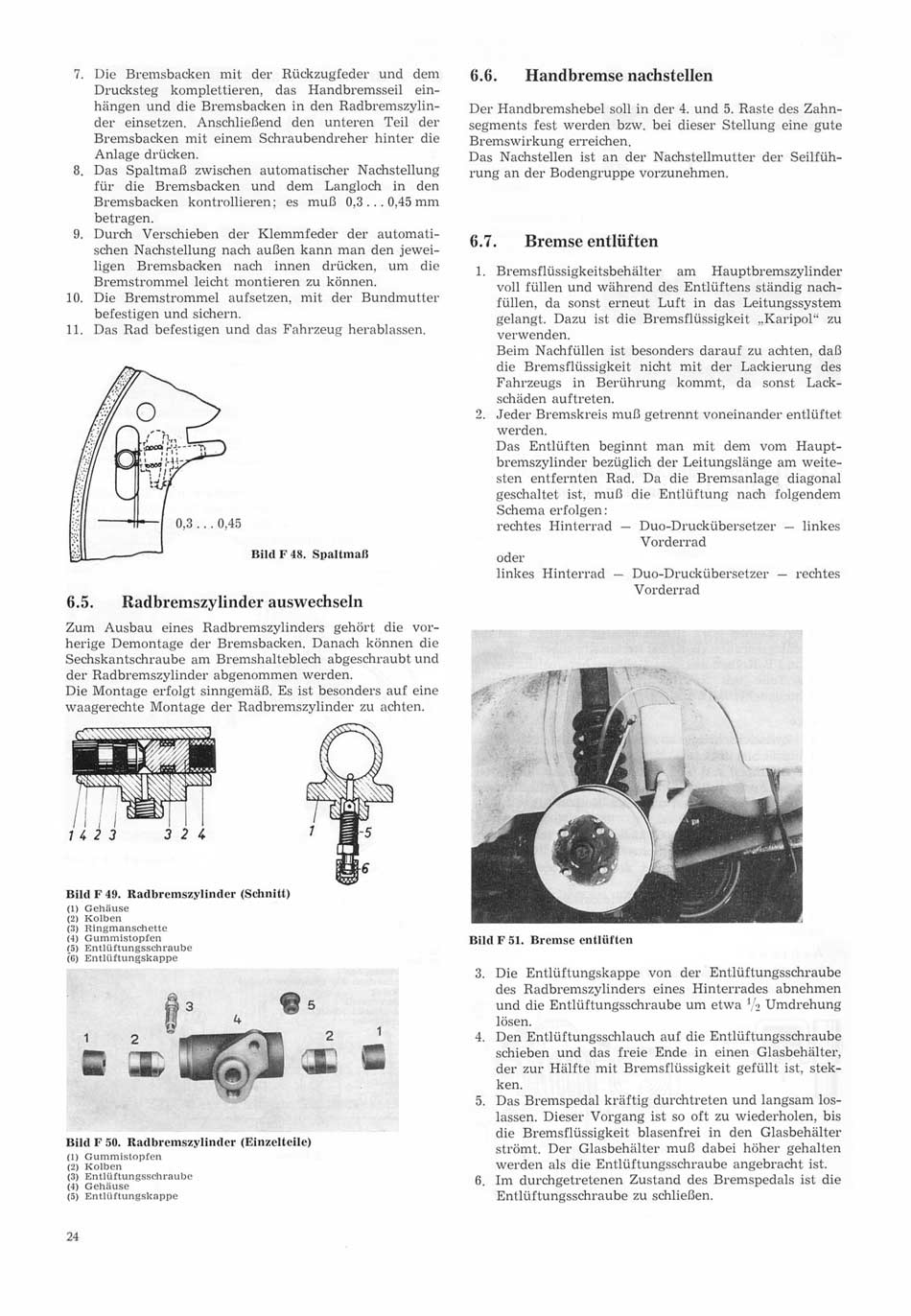 Reparaturanleitung für den Trabant 1.1 - Fahrgestell