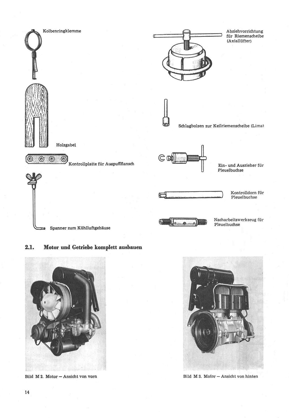 Reparaturhandbuch für Personenkraftwagen "Trabant 601"