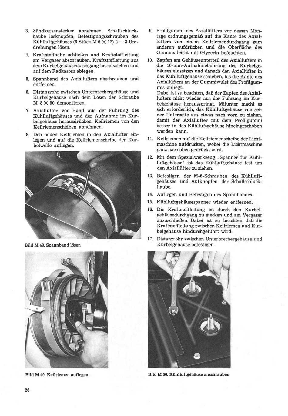 Reparaturhandbuch für Personenkraftwagen "Trabant 601"