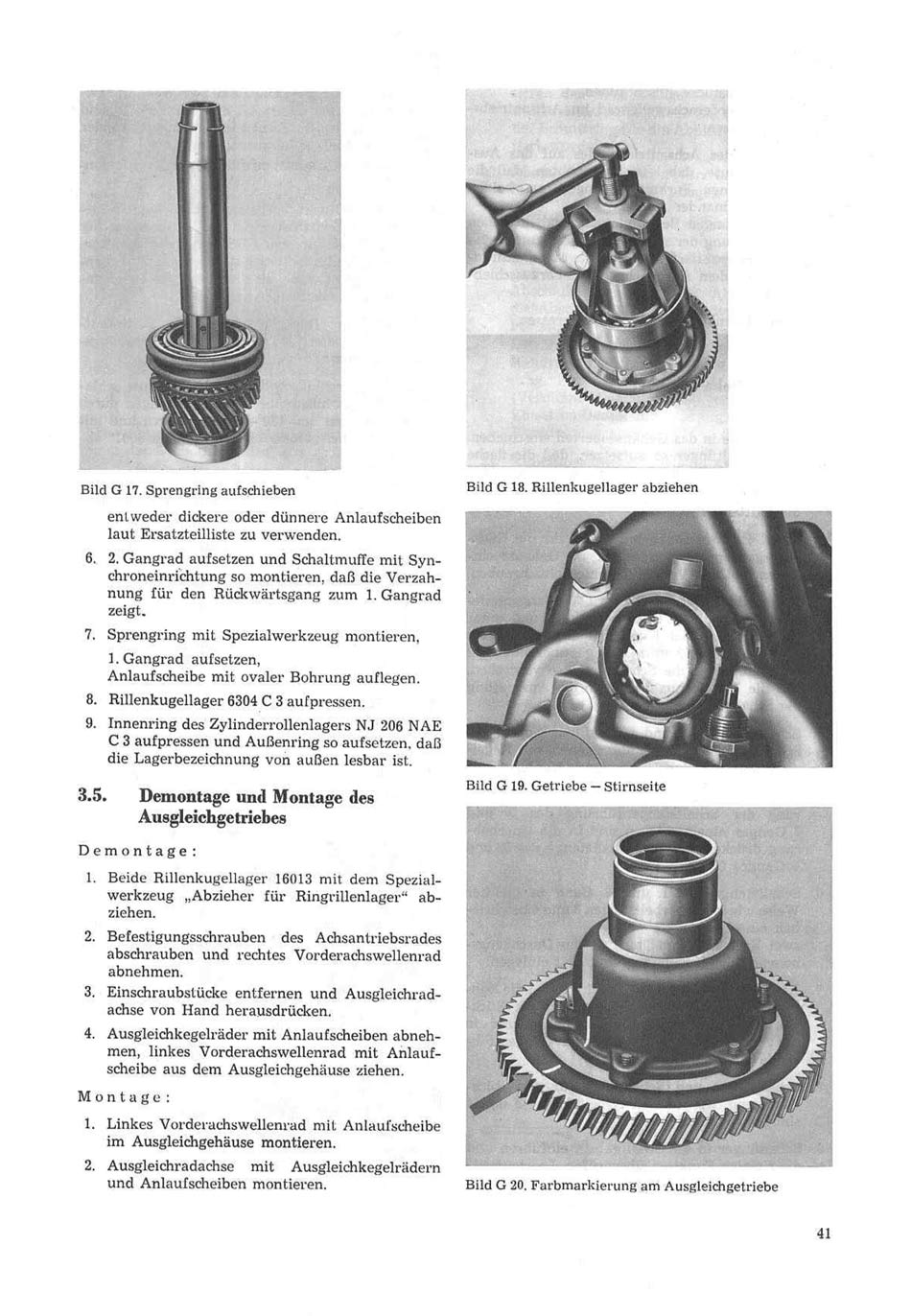 Reparaturhandbuch für Personenkraftwagen "Trabant 601"