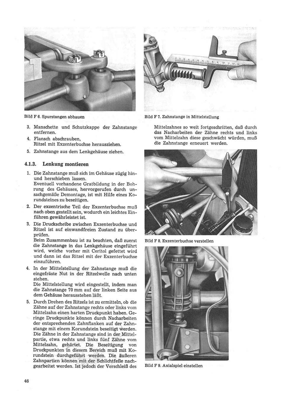 Reparaturhandbuch für Personenkraftwagen "Trabant 601"