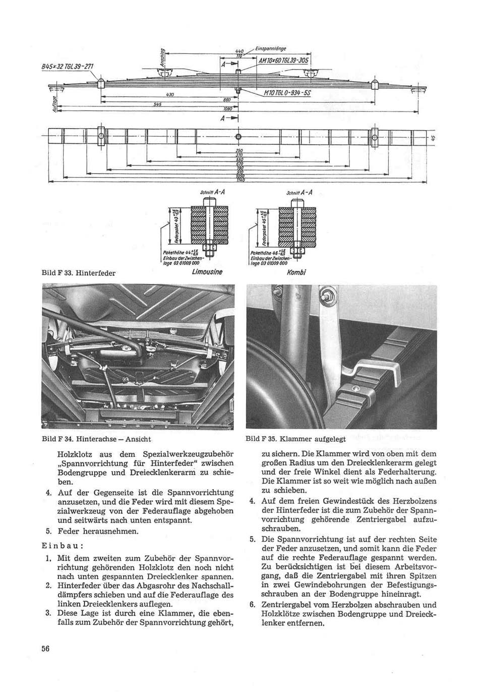 Reparaturhandbuch für Personenkraftwagen "Trabant 601"
