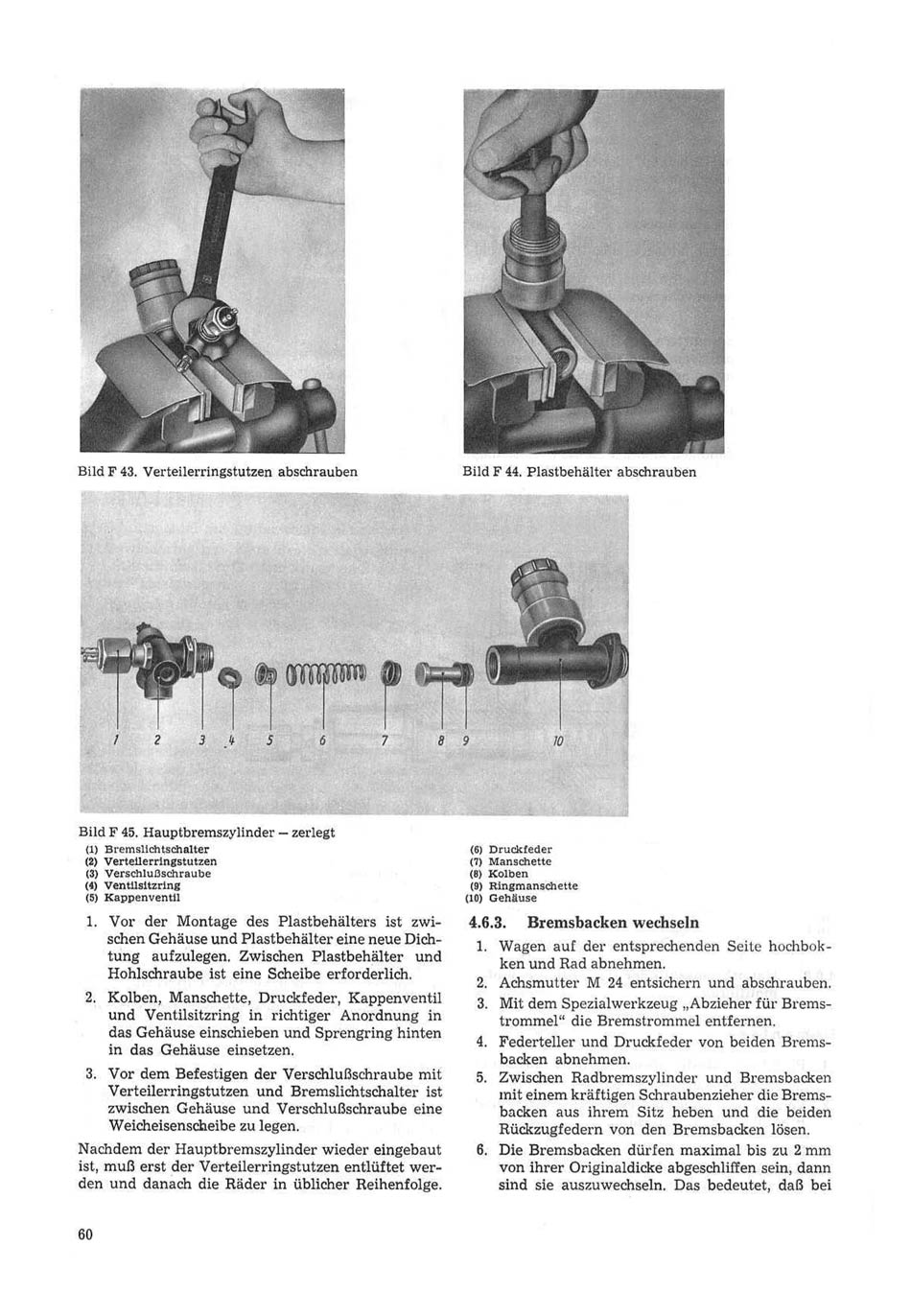 Reparaturhandbuch für Personenkraftwagen "Trabant 601"