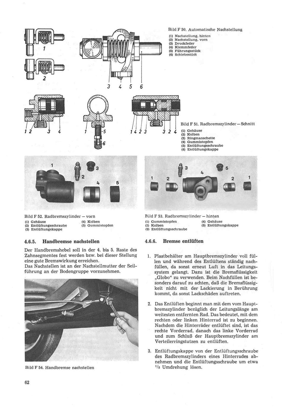 Reparaturhandbuch für Personenkraftwagen "Trabant 601"