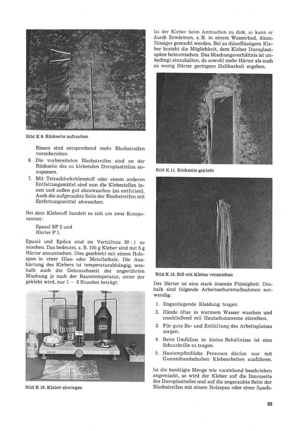 Reparaturhandbuch für Personenkraftwagen "Trabant 601"