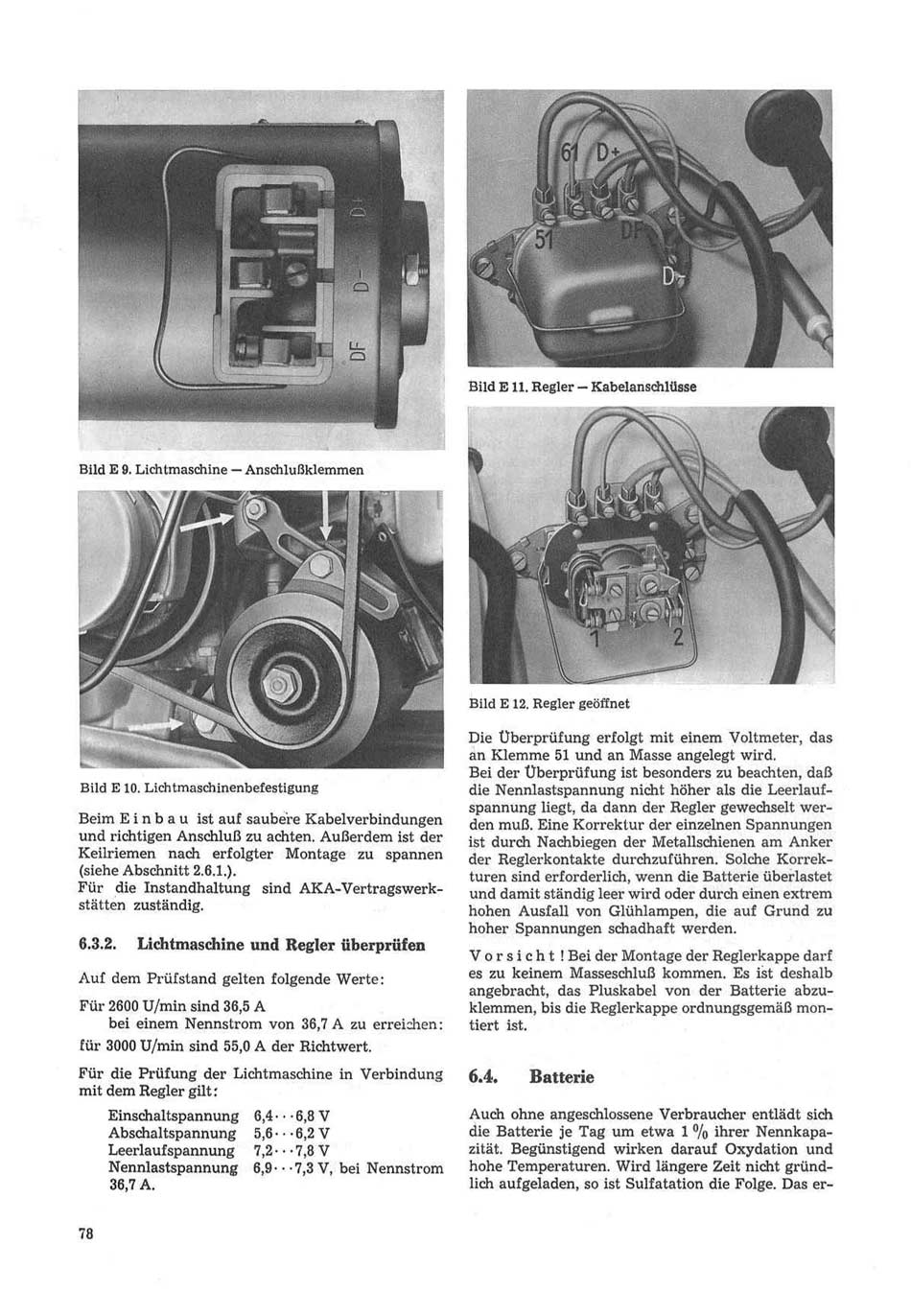 Reparaturhandbuch für Personenkraftwagen "Trabant 601"