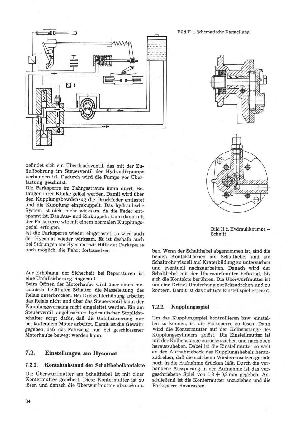 Reparaturhandbuch für Personenkraftwagen "Trabant 601"