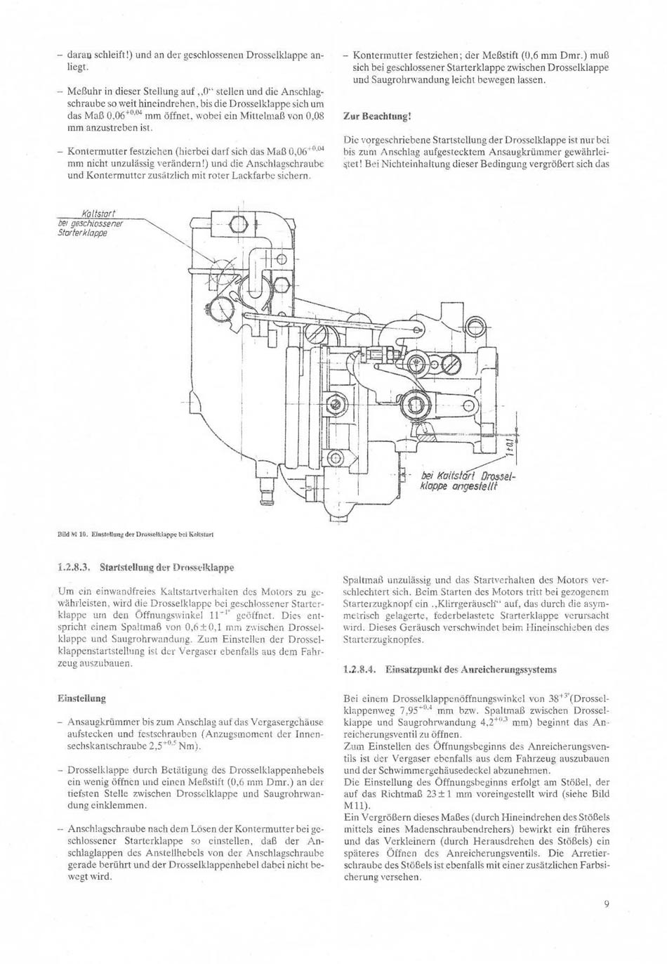 Reparaturhandbuch Weiterentwicklung Personenkraftwagen "Trabant 601"
