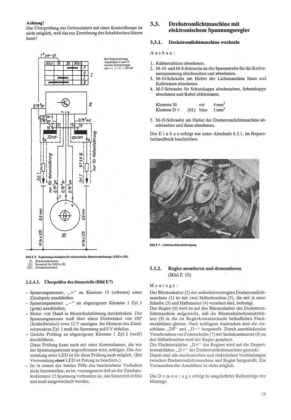 Reparaturhandbuch Weiterentwicklung Personenkraftwagen "Trabant 601"