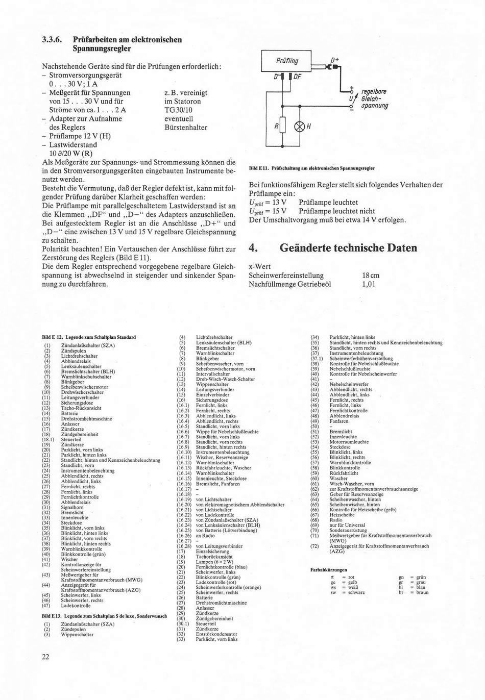 Reparaturhandbuch Weiterentwicklung Personenkraftwagen "Trabant 601"