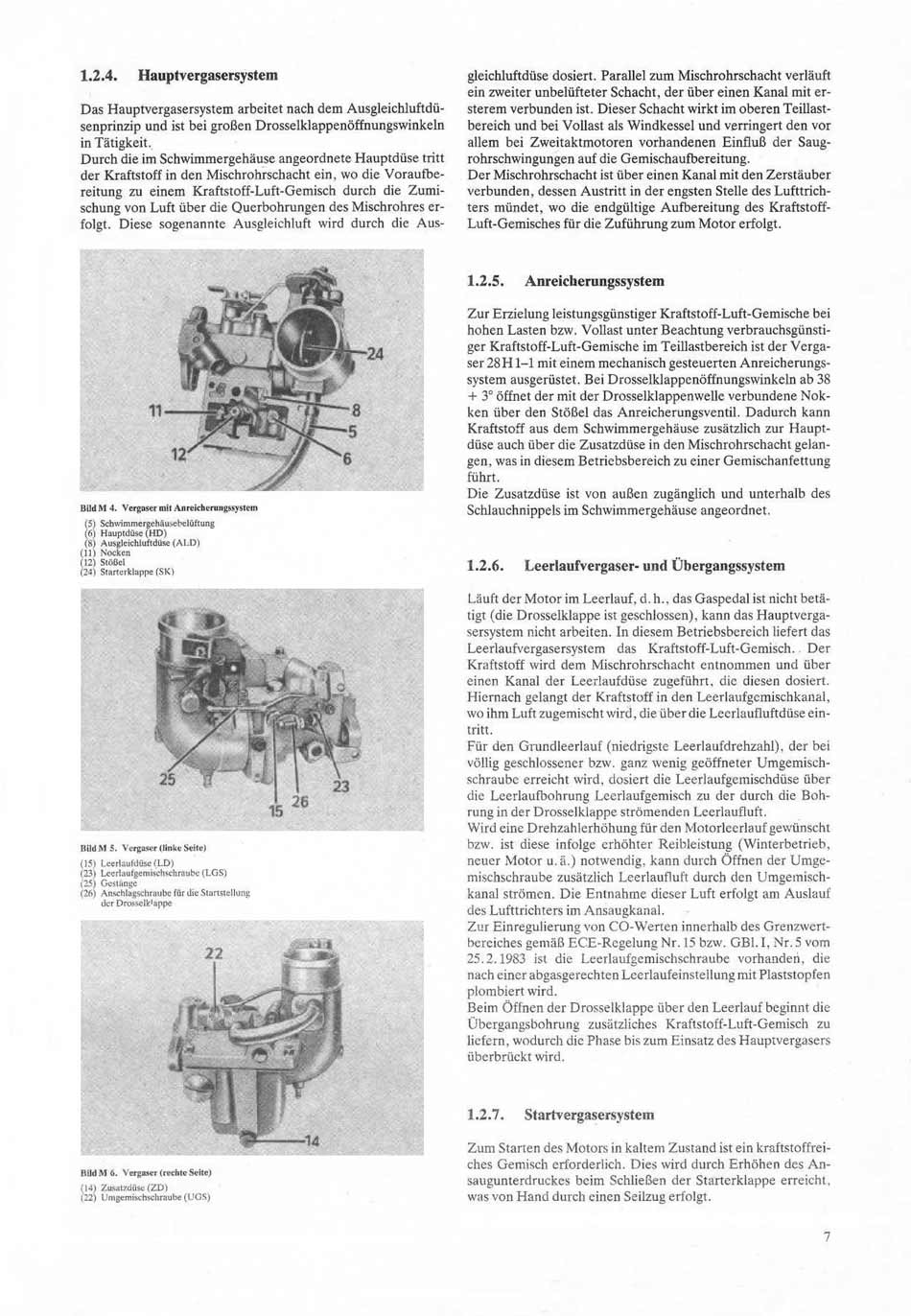 Reparaturhandbuch Weiterentwicklung Personenkraftwagen "Trabant 601"