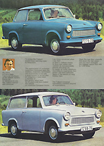 1977 - Trabant P 601 Limousine und Universal