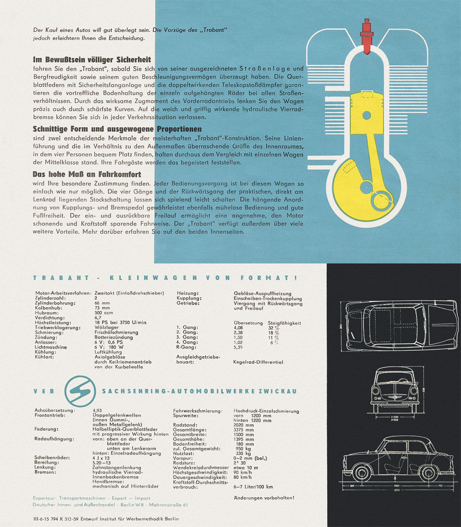 1959 - Trabant P 50 - Seite 4
