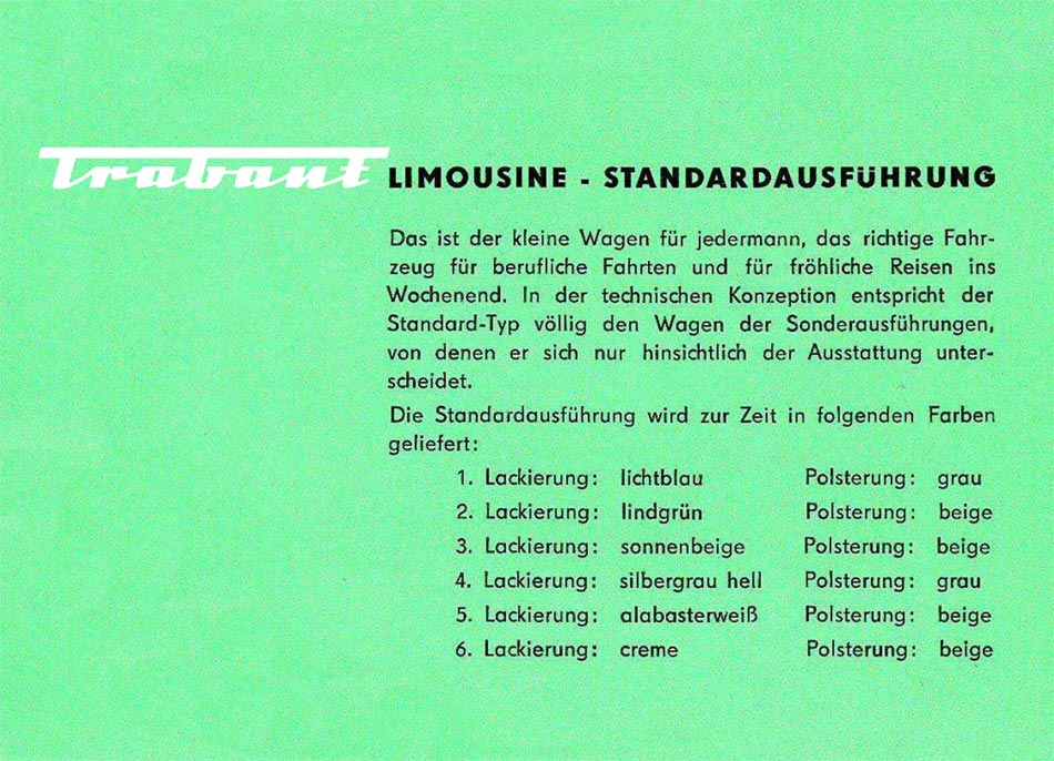 1959 - Trabant P 50 - Seite 3