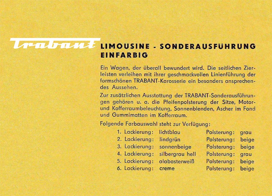 1959 - Trabant P 50 - Seite 5