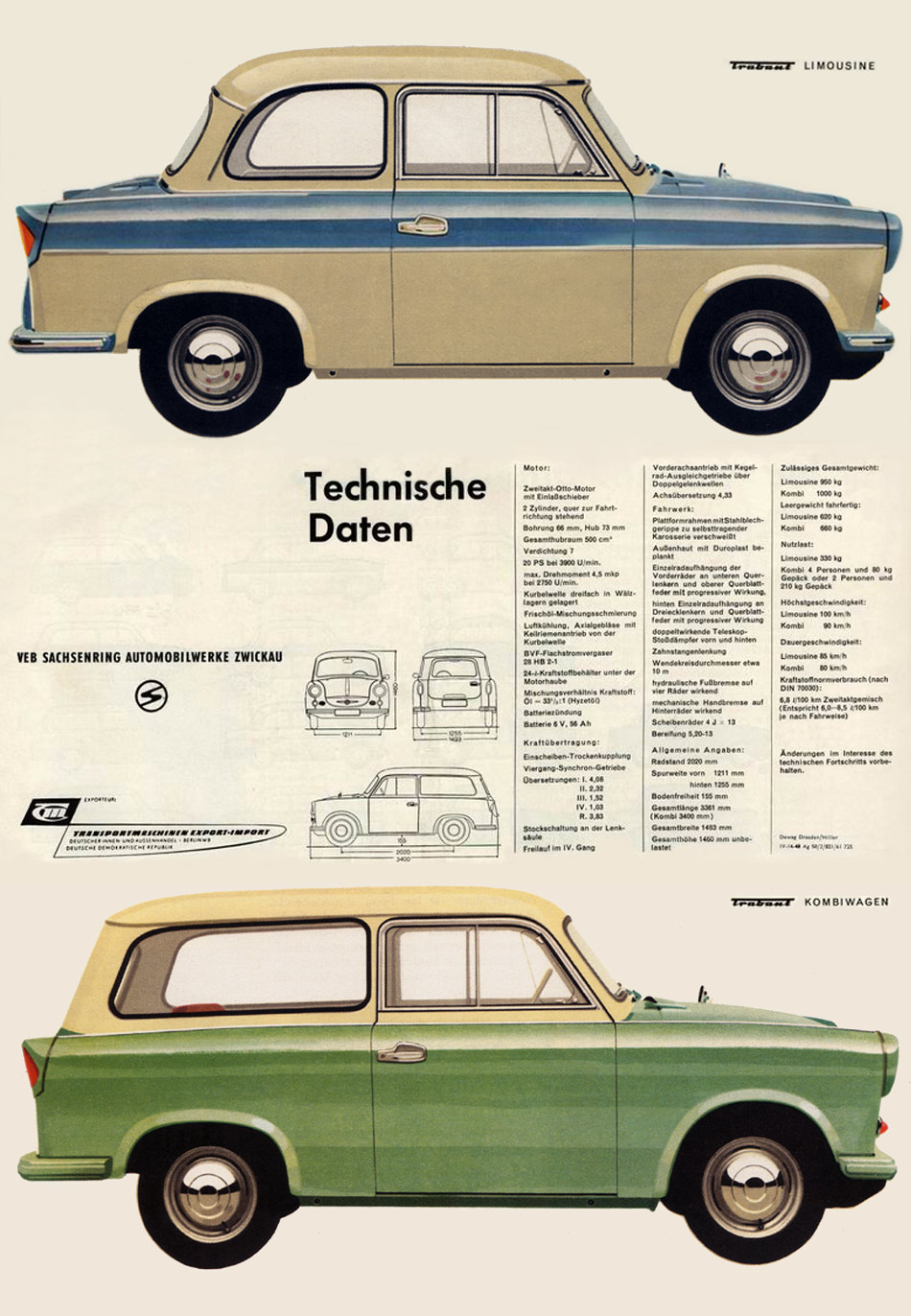 1961 - Trabant P 50 - Seite 4