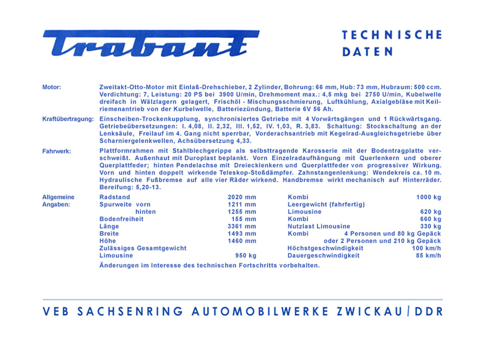 1962 - Trabant P 50 - Seite 8