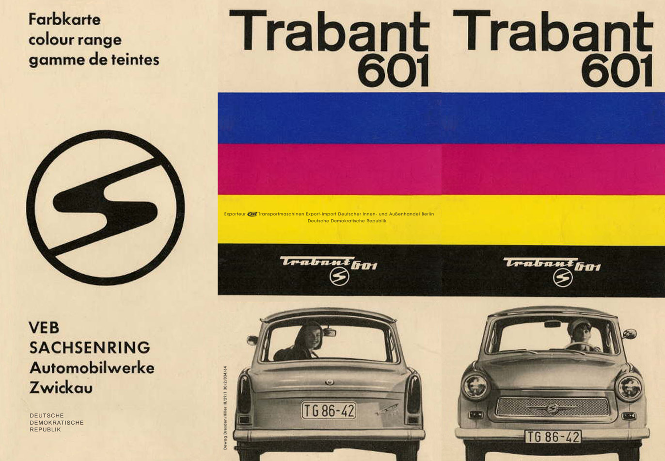 1964 - Trabant P 60/P 601 - Seite 1
