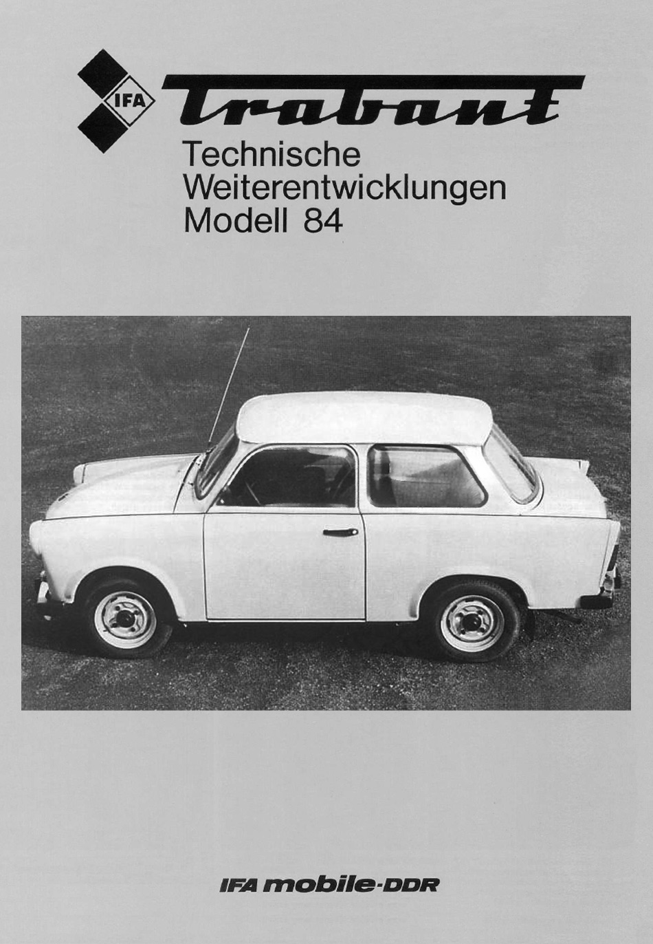 1984 - Trabant P 601 - Seite 1